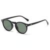 Classic Tea Lens Women Men Outdoor Driving Shades Sun Glasses Classic Round Shape Sunglasses Men Women UV400 Protection Gafas De Sol