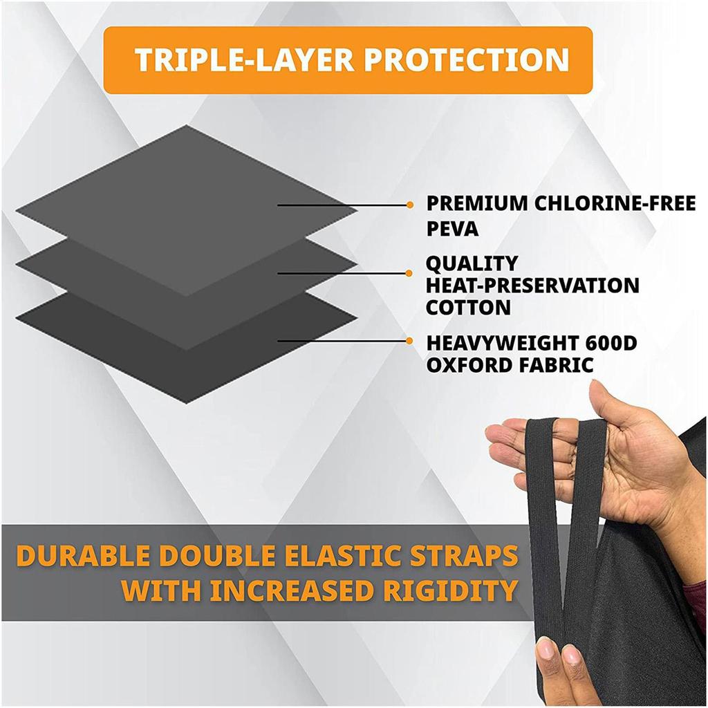 Auto Windshield Cover for Ice & Snow Car Sunshade Snow Cover Car Sun Screens for Front Windshield Car Windshield Sun Blocker