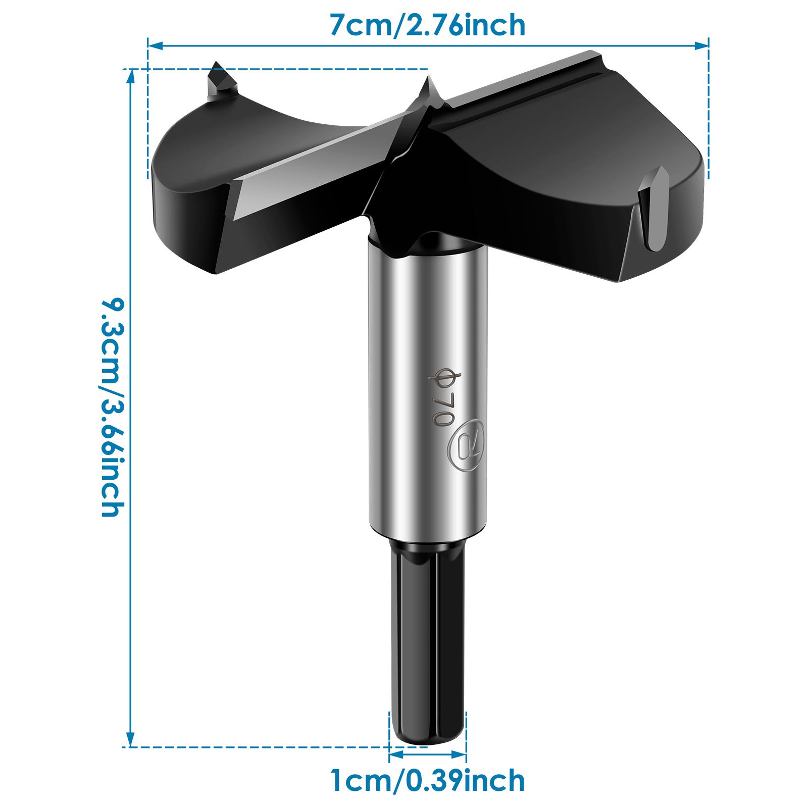 

Сверла Форстнера 68/70 мм, сверло для сверления отверстий под петли, сверло из вольфрамовой стали, перфоратор, деревообрабатывающие инструменты для дерева, пластика 1pc