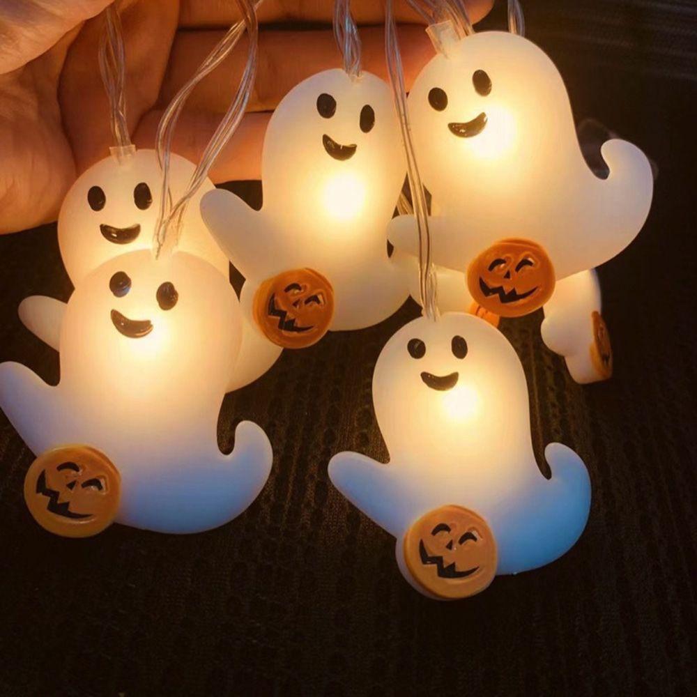 Ghost Pumpkin Night Lights Led Skull Lights String Lights Decor Halloween Decoration Party Supplies
