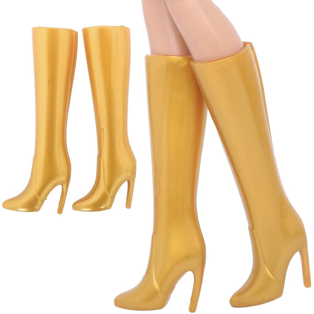 Mixed Style 11.5'' Girl Doll Shoes Sandal Boots Slipper Mini High Heel Shoes for 30cm Doll Accessories Toy