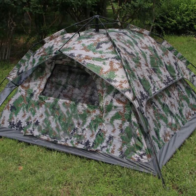 Lin Pan Automatic Quick-Open Double-Layer Camping Tent