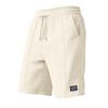 Men Casual Waffle Drawstring Elastic Waist Loose Beach Knee Length Shorts