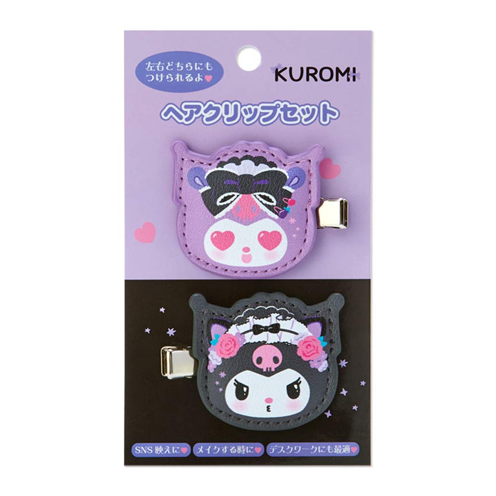 

Набор заколок для волос Sanrio Kuromi (Кафе Цундэрэ)