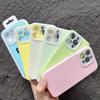 Liquid Silicone Phone Case IPhone 16 Pro Max 15 With Precise Cutouts Shockproof Candy Color Soft TPU Cover