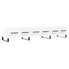 VidaXL TV Cabinet High Gloss White 150x36x30 Cm Engineered Wood 829174