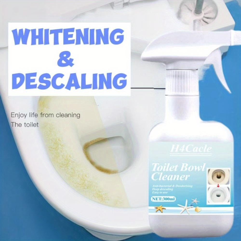 H4Cacle Multi-Purpose Toilet Bowl Remover Powerful Descaling Toilet Spirit Removes Odors Stains Scum Agent Tile Wall Yellowing Decontamination Removal