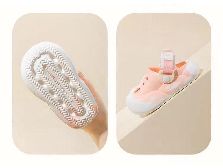 Kids' Cute Cartoon Closed-Toe Sandals – Soft Sole Outdoor Shoes for Boys and Girls, Sizes Small to Large