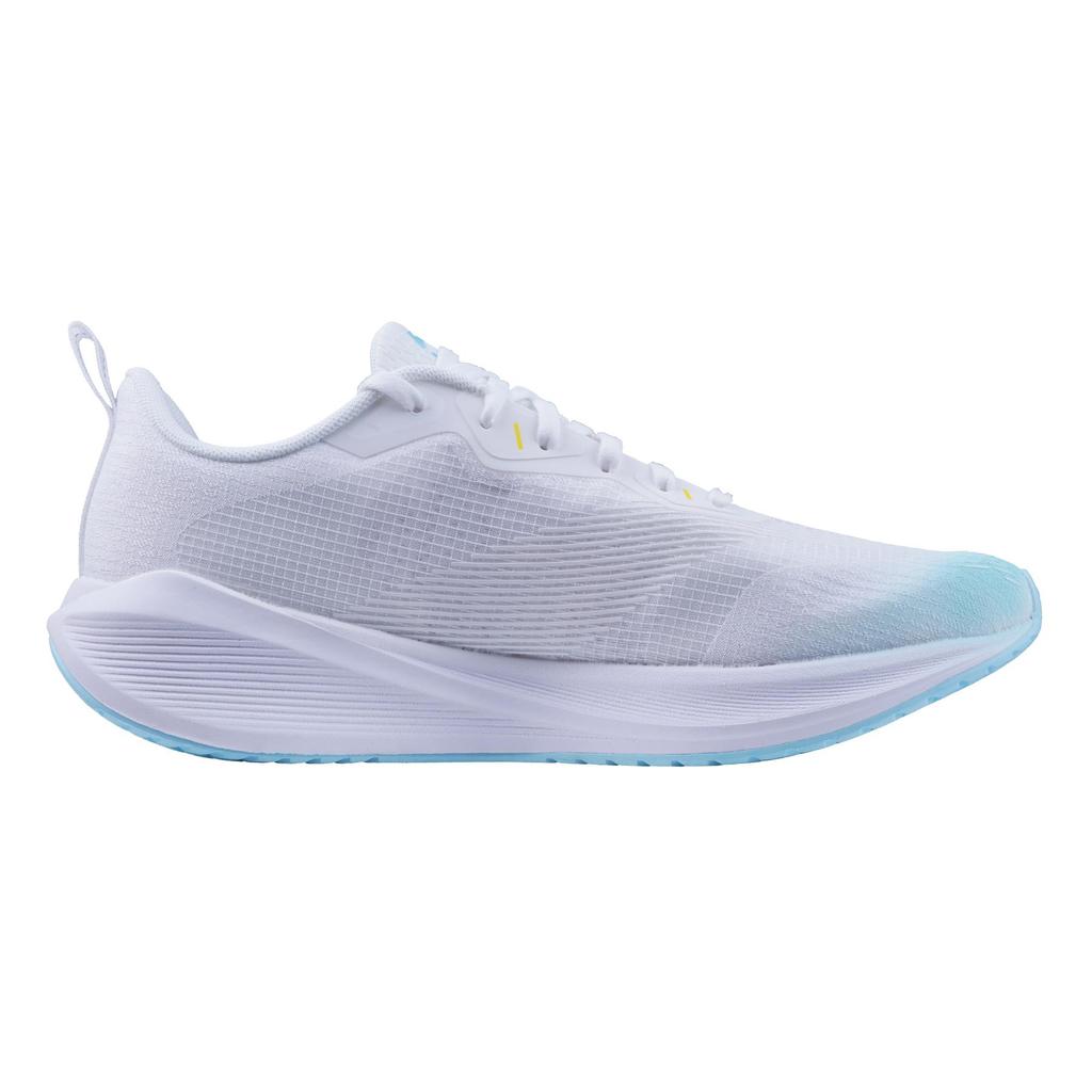 Li Ning Wuyue Cushioning Slip Resistant Abrasion Resistant Low top Running Shoes Men's White Blue ARST003-1(Team596-)