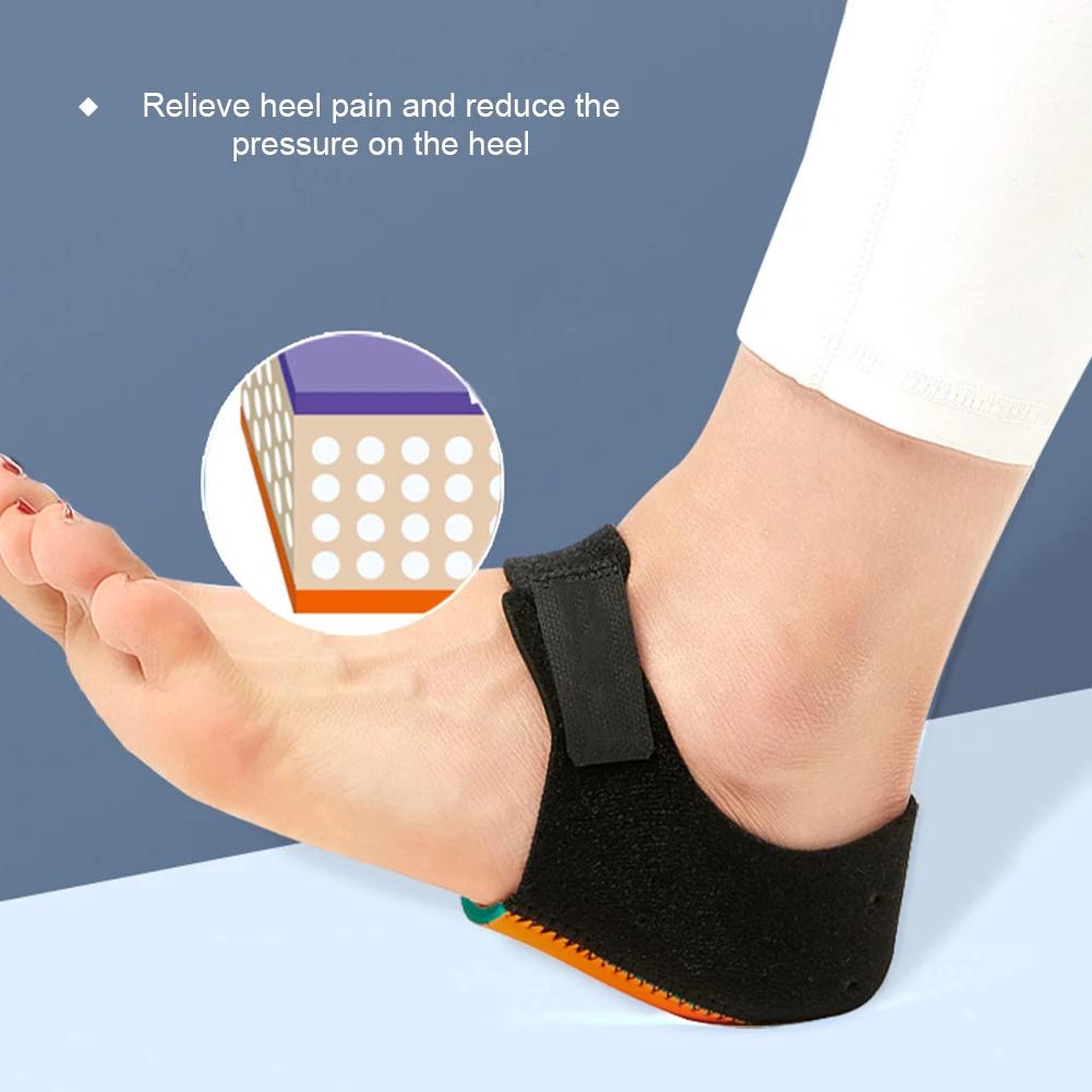 Men And Women Heel Pad Sports Insole Thickened Shock Absorption For Heel Tendinitis & Pain Relief