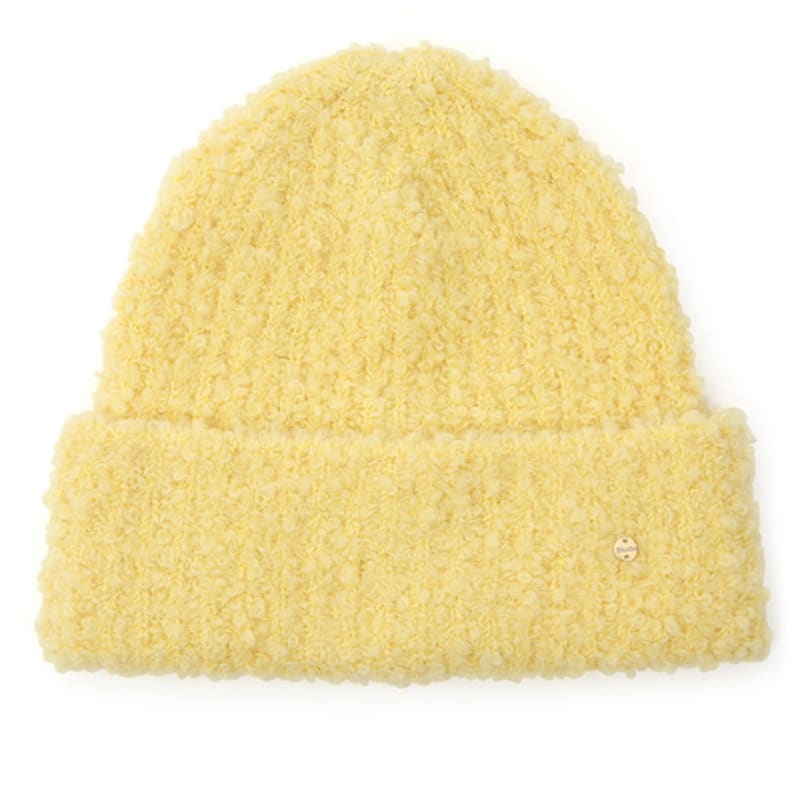 

UNDERCONTROL STUDIO FLUFFY BEANIE / MOHAIR BOUCLE / lemon FREE