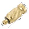 High Pressure Atomizer Nozzle Landscaping Greenhouse Irrigation Brass Misting Nozzles Air Humidification Anti-Drip Fog Sprayer