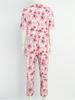 S-3XL Womens Elderly Nursing Floral Print Jumpsuit Short Sleeve Back Zipper Lounging-style Anti-strip Adaptive Rompers for Alzheimer Special Needs