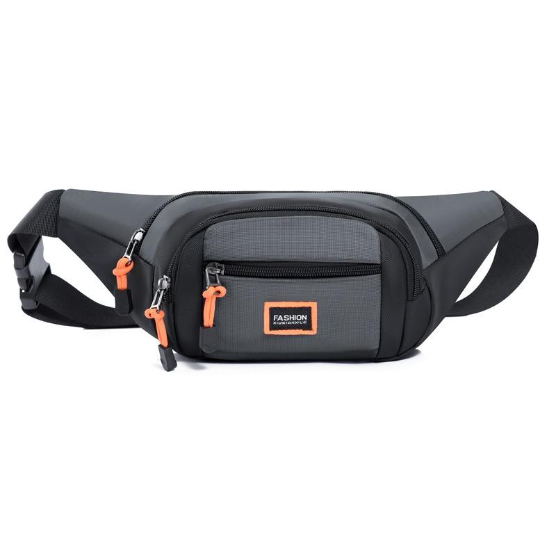 

Chest Bag Spring New Men s Bag Oxford Cloth Bag Leisure Niche Pockets Multi Layer Pocket Cashier Bag High Sense.