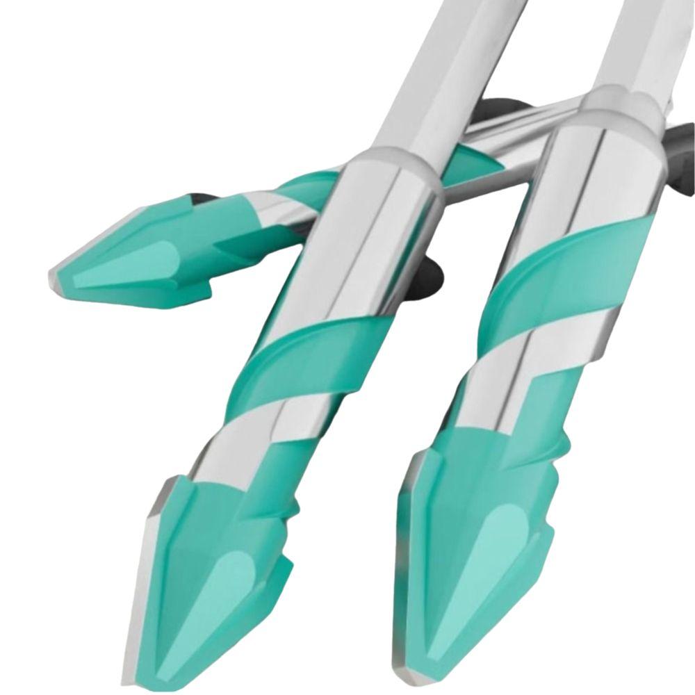 Ultra-High Hardness Sawtooth Drill Bit Four-Edged Serrated Skewed Head Eccentric Drill Bit 6mm To 12mm Sizes Hexagonal Shank