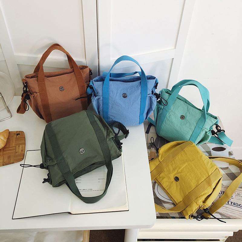 Lässige Nylon-Sac Crossbody-Taschen Damen-Handtasche 2026 Mode Neu Hohe Kapazität Einfarbige Einzel-Schulter-Totes-Tasche