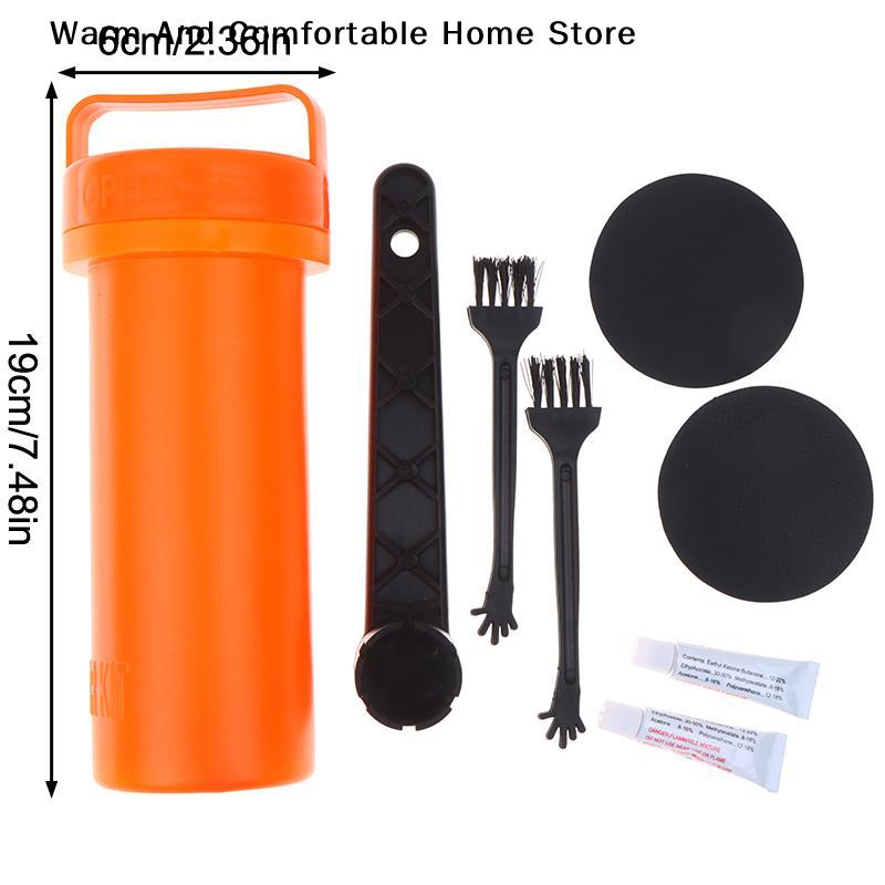 Aufblasbares SUP-Paddleboard Reparaturset PVC-Flicken und Starker Kleber Schraubenschlüssel für Outdoor-Wassersport Rettung Wartung