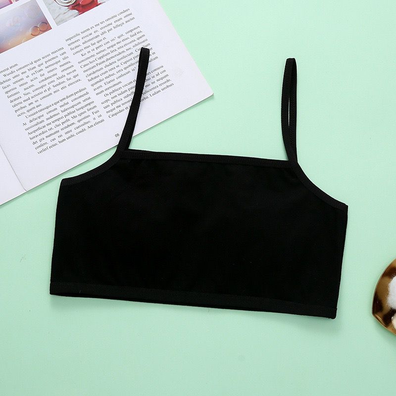 Teenage Underwear Girls Children Vest Training Bra Kids Teens Puberty 8-14Years