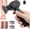 Remover for Feet, 2 In 1 Electric Foot File Grinder, Rechargeable Cordless Foot Scrubber for Dead Skin,