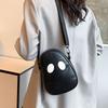 New Fashion Funny Personalized Shoulder Bag Funny Cute Devil Ghost Color Splicing Women Couple Crossbody Bag