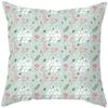 Leaf Throw Pillow Office Sofa   Spring Home Decor case Square Flower Cushion Cover