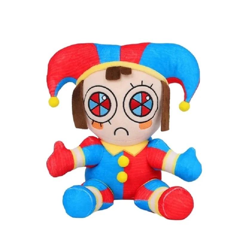 

New The Amazing Digital Circus Plush Clown Ragatha pomni Cartoon Jax Doll Joker Plush Soft Stuffed Sofa Decorate Christmas Gift