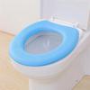 Wasserdichte Toilettensitzabdeckung Waschbarer Aufkleber Schaumstoff Tragbar Silikon Toilettendeckel Abdeckung Becherabdeckungen Badezimmerzubehör