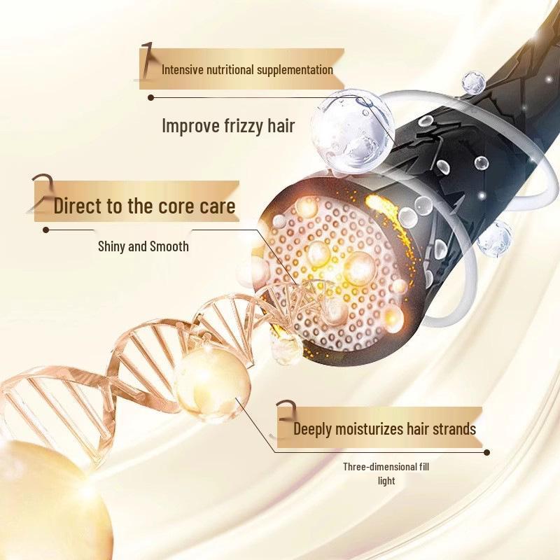 Avocado Repair Hair Mask Sachet: Moisturizing & Smoothing Conditioner for Dry, Frizzy, Permed, or Colored Hair - 500g