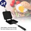 Double Sided Frying Pan, Grilled Cheese Maker, Nonstick Sandwich Maker, Flip Grill Pan For Toast Panini Waffle