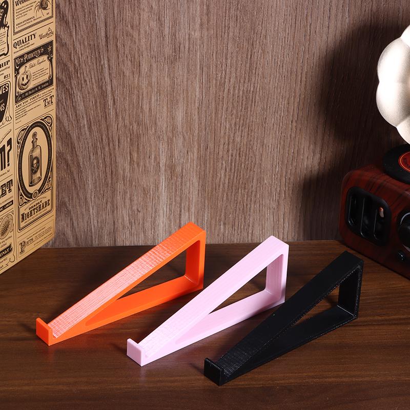 1 Pair Portable Keyboard Elevated Stand Raised Keyboard Angle Plastic Computer Keyboard Riser Monitor Holder Comfortable Typing