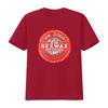 T-shirt da Surf Mr Zogs Sexwax da Uomo Taglia Media Nera 100% Cotone Quick 5X Hard Calda a Leggermente Calda Design Tropic Humps vintage