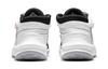 Nike Team Hustle D 10 Flyease Abrasion Resistant Mid Top Basketball Shoes White Gold Black Children Aged 3 7 Years Old DD7302-002