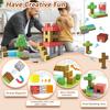 Magnetic Building Blocks Mine Magnet World Edition, Magnetic Toys for Boys and Girls Age 6+ Years Old, Montessori Sensory Toys