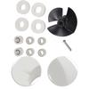 Pool Cleaner Spare Parts Kit: 9995266-R1 Impeller + 4x 6101611-R4 Climbing Wheels + 6x 3884997-R6 Guide Wheels