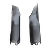 2 buc. Capac tub furcă față negru lucios de schimb pentru Honda CRF250R CRF250X CRF450R CR125 CR250 CRF 450 RX Accesorii
