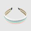 LALA Twinkle Stripe Hairband P-Silver