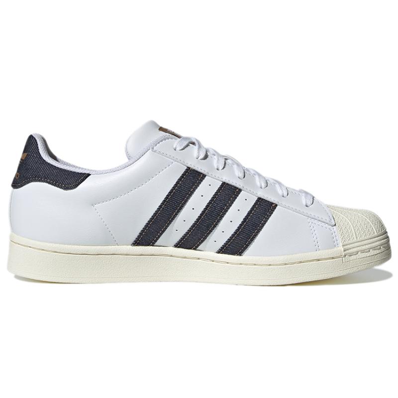 Adidas Originals Unisex Superstar Sneakers White/Blue Sneakers GX5187
