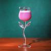Bicchiere da champagne a forma di rosa, bicchiere da vino rosso, bicchiere da cocktail da bar, bicchiere da coppa per San Valentino e matrimonio