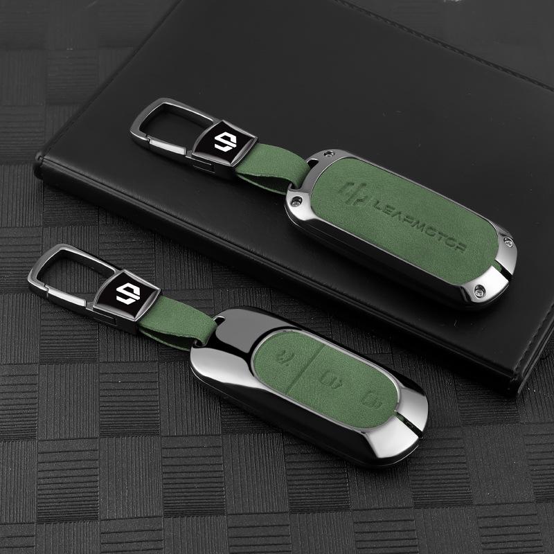 2023 Applicable Key Case for Leapmotor C11 Model 23/525 Version with C01 Shell T03 Men's Car Simple Rope Buckle