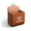 Car Interior Storage Bag Air Outlet Debris Bag Hanging Organizer Box For Toyota Chr Corolla Yaris Rav4 E150 E120 Land Cruiser