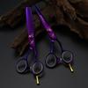 6.0 Inch Nimpson, Purple Single Tail, Hair Scissors, Hair Scissors, Flat Scissors, Bangs Scissors, Tooth Scissors, Thin