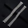 Bracelet de Montre Président en Acier Inoxydable Massif 20mm Extrémité Courbée compatible avec Montre Rolex DATEJUST Bracelet 316L