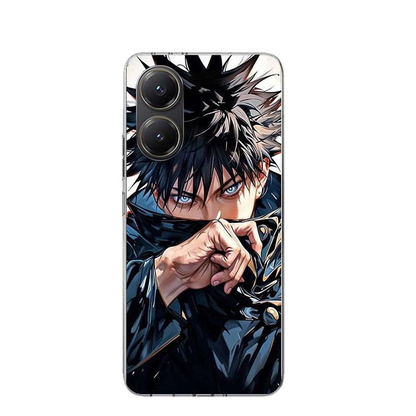 Kaisen J-Jujutsu Fushiguro Megumi Phone Case For Xiaomi Poco X3 X5 X6 X7 X4 Nfc F7 Ultra F6 F5 Pro F4 Gt F3 M6 M5S M4 M3 Art Cov