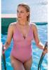 Costume da Bagno Intero Premaman con Spalline Sottili Estate 2025 - Stile Vacanza al Mare da Donna