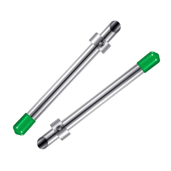 Stainless Steel Puncher for Plastic Lids Beverage Cup Lid Puncher Adjustable Depth Straw Hole Punch Tool for Lemonade Cups Takeout Lids