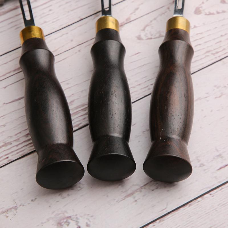 Adjustable Edge Creaser Professional Leather Craft Diy Tools Stainless Steel Edge Decorate Line Tools