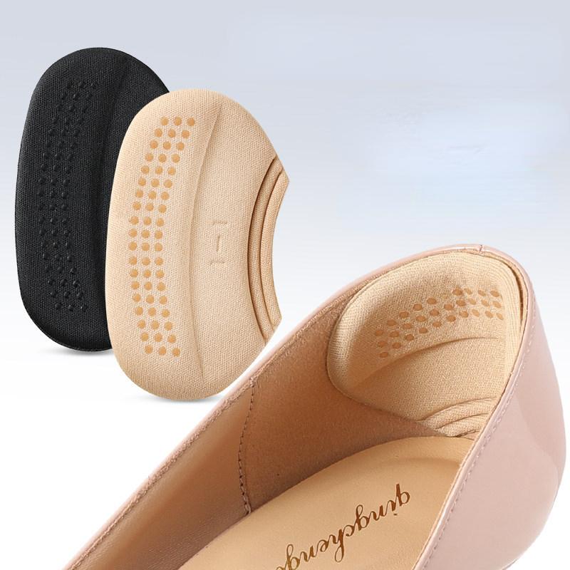 Fashion 1 Pairs Heel Insoles Patch Pain Relief Anti-wear Cushion Pads Feet Care Heel Protector Adhesive Back Sticker Shoes Insert Insole