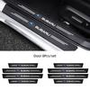 Car Door Sill Protector Sticker Threshold Non-slip Pad Mat For Subaru Impreza Legacy WRX STI BRZ Forester Outback Levorg Ascent