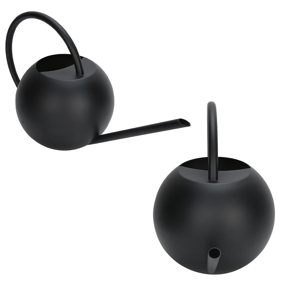 1L Edelstahl Praktische Gießkannen mit langem Ausguss Haushalt Zimmerpflanze Topf Flasche Gießen