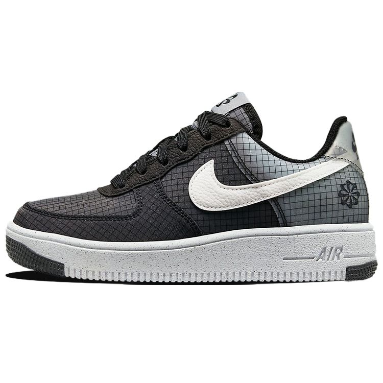 

Nike Air Force 1 Crater GS Move To Zero - Black White Kids Sneakers Volt DC9326-001 35.5
